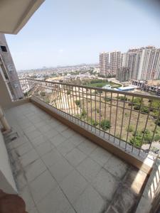 Balcony Image of 1700 Sq.ft 4.5 BHK Apartment / Flat for rent in Ajnara Homes, Noida Extension Greater Noida for Rs. 33000