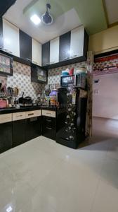 Kitchen Image of 619 Sq.ft 1 BHK Apartment / Flat for sale in Shree Vastupurti Hill View Complex, Adai Navi Mumbai for Rs. 3700000