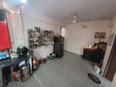 Kitchen Image of 800 Sq.ft 1 BHK Apartment / Flat for sale in Thane West Thane for Rs. 3700000