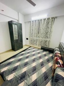 Bedroom Image of 1500 Sq.ft 3 BHK Apartment / Flat for rent in Vinayak Eastern River Residency, Pimple Gurav Pune for Rs. 50000