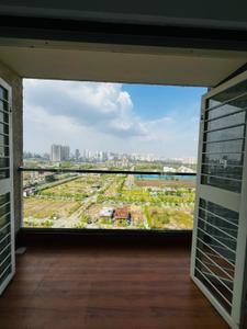 Balcony Image of 1200 Sq.ft 3 BHK Apartment / Flat for rent in Kohinoor Sportsville, Maan Pune for Rs. 31500