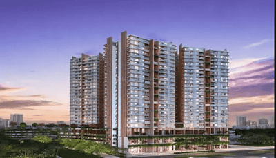 Image of 985 Sq.ft 2 BHK Apartment / Flat for sale in Mahindra Rivenza Phase 1, Nanded, Pune for Rs. 8800000