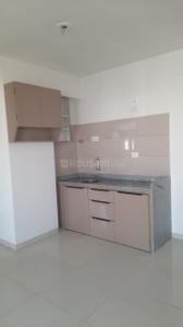 Kitchen Image of 900 Sq.ft 1 BHK Apartment / Flat for rent in Godrej Vanaangan, Jagatpur Ahmedabad for Rs. 17000