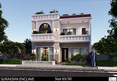 Image of 1600 Sq.ft 3 BHK Villa for sale in Suraksha Enclave, Purseni, Lucknow for Rs. 12800000