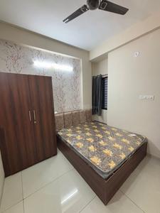 Bedroom Image of 950 Sq.ft 1 BHK Apartment / Flat for rent in Palasia Indore for Rs. 17000