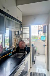 Kitchen Image of 1800 Sq.ft 3 BHK Apartment / Flat for sale in Nirnay Nagar Ahmedabad for Rs. 8500000