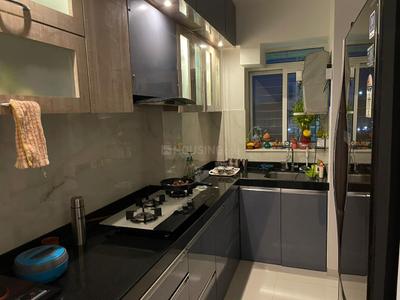 Kitchen Image of 800 Sq.ft 2 BHK Apartment / Flat for sale in Lodha Amara, Kolshet Thane for Rs. 12500000