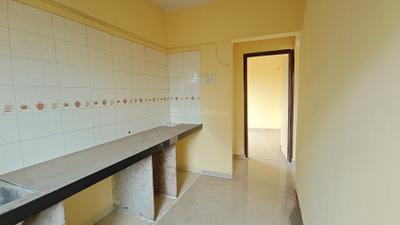Kitchen Image of 650 Sq.ft 1 BHK Apartment / Flat for sale in Kalwa Thane for Rs. 5600000