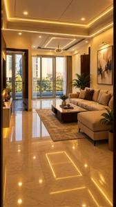 Hall Image of 1450 Sq.ft 3 BHK Apartment / Flat for sale in Sector 123 Mohali for Rs. 7790000