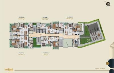 Image of 1481 Sq.ft 3 BHK Apartment / Flat for sale in Thondayad, Kozhikode for Rs. 9900000