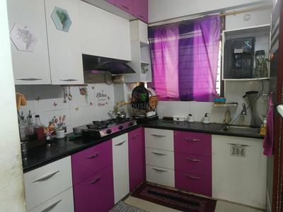 Kitchen Image of 1420 Sq.ft 3 BHK Apartment / Flat for sale in Mahalakshmi Nagar Indore for Rs. 7600000