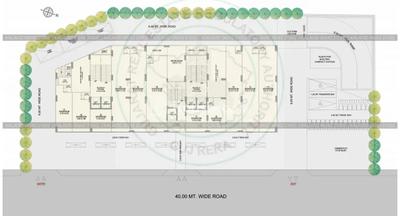 Image of 2223 Sq.ft 3 BHK Apartment / Flat for sale in Saketham Lakeview, Ognaj, Ahmedabad for Rs. 11752000