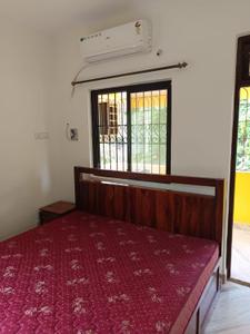 Bedroom Image of 1000 Sq.ft 2 BHK Builder Floor for rent in Porvorim Goa for Rs. 28000