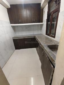 Kitchen Image of 550 Sq.ft 1 BHK Independent House for rent in Munirka New Delhi for Rs. 21000