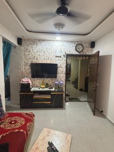 Hall Image of 450 Sq.ft 1 BHK Apartment / Flat for sale in Shashikala Shambhuraje Apartment, Karanjade Navi Mumbai for Rs. 3500000