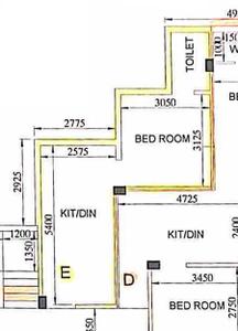 Image of 500 Sq.ft 1 BHK Apartment / Flat for sale in Harinavi, Kolkata for Rs. 1400000