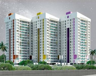 Image of 1050 Sq.ft 2 BHK Apartment / Flat for sale in Jangid Galaxy Tower 2, Thane West, Thane for Rs. 13000000