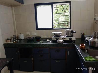 Kitchen Image of 1000 Sq.ft 2.5 BHK Apartment / Flat for rent in Pratap Nagar Nagpur for Rs. 25000