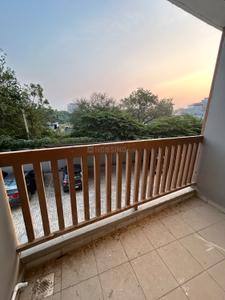 Balcony Image of 2880 Sq.ft 4 BHK Apartment / Flat for rent in Darshanam Club Life Phase Il, Undera Vadodara for Rs. 80000