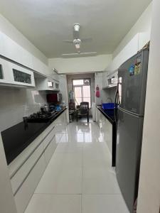 Kitchen Image of 916 Sq.ft 2 BHK Apartment / Flat for rent in Ruparel Orion, Chembur Mumbai for Rs. 70000