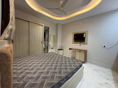 Bedroom Image of 800 Sq.ft 1 BHK Apartment / Flat for rent in Raja Park Jaipur for Rs. 18000