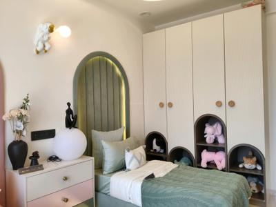 Bedroom Image of 1250 Sq.ft 3 BHK Apartment / Flat for sale in Larkins 315 Rio B, Thane West Thane for Rs. 22500000
