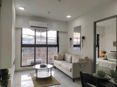 Living Room Image of 553 Sq.ft 2 BHK Apartment / Flat for sale in UK lona A B Wing, Jogeshwari East Mumbai for Rs. 13600000