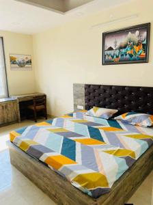 Bedroom Image of 654 Sq.ft 1 RK Apartment / Flat for rent in Raja Park Jaipur for Rs. 16000