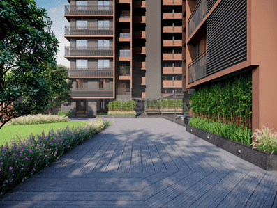 Image of 1404 Sq.ft 2 BHK Apartment / Flat for sale in Vivaan Aura, Zundal, Ahmedabad for Rs. 4992000