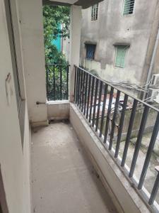 Balcony Image of 850 Sq.ft 2 BHK Apartment / Flat for sale in Baguiati Kolkata for Rs. 2975000