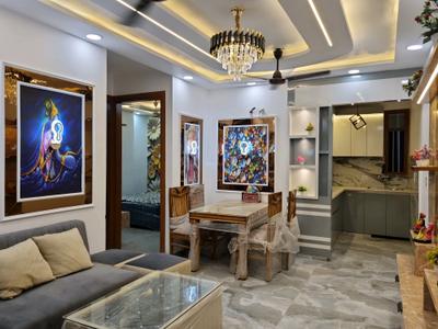 Living Room Image of 675 Sq.ft 2 BHK Apartment / Flat for sale in Vikram The Residency by Vikram Properties And Builder, Dwarka Mor New Delhi for Rs. 4700000