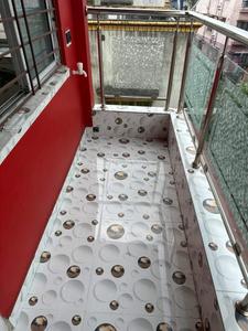 Balcony Image of 850 Sq.ft 2 BHK Apartment / Flat for sale in Baghajatin Kolkata for Rs. 3600000