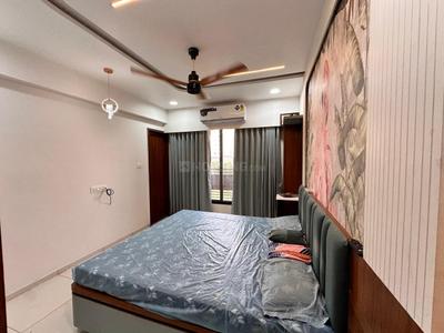Bedroom Image of 1845 Sq.ft 3 BHK Apartment / Flat for rent in Parmeshwar Nilayam, Tragad Ahmedabad for Rs. 30000