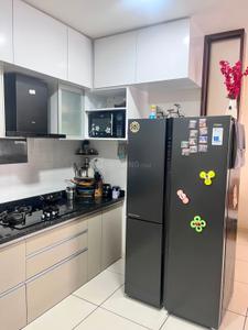 Kitchen Image of 950 Sq.ft 2 BHK Apartment / Flat for sale in Bhayli Vadodara for Rs. 4500000