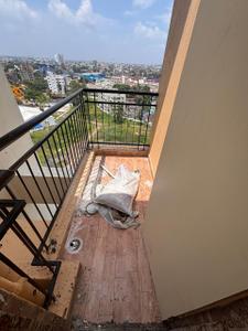 Balcony Image of 630 Sq.ft 2 BHK Apartment / Flat for sale in Solaris Shalimar, Botanical Garden Area Howrah for Rs. 5000000