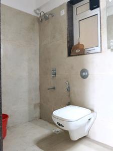 Common Bathroom Image of 768 Sq.ft 2 BHK Apartment / Flat for rent in Puraniks City Reserva Phase 1, Kasarvadavali Thane for Rs. 21600