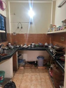 Kitchen Image of 650 Sq.ft 1 BHK Independent House for rent in Alpha II Greater Noida for Rs. 13500