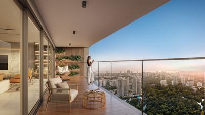 Balcony Image of 2940 Sq.ft 4 BHK Apartment / Flat for sale in Kalpataru Vian, Andheri West Mumbai for Rs. 110000000
