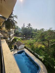 Balcony Image of 1399 Sq.ft 2 BHK Apartment / Flat for rent in Siolim Enclave, Sodiem Siolim Goa for Rs. 65000