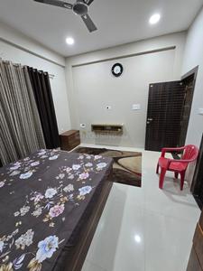 Bedroom Image of 1400 Sq.ft 2 BHK Builder Floor for rent in Goyal Vihar Indore for Rs. 18000
