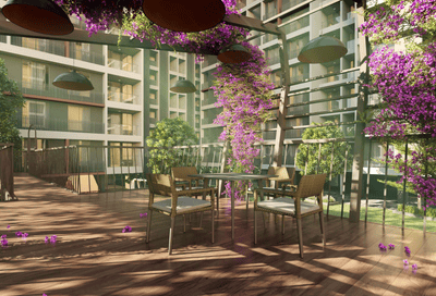Image of 1368 Sq.ft 2 BHK Apartment / Flat for sale in Tragad, Ahmedabad for Rs. 6500000
