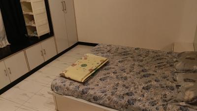 Bedroom Image of 680 Sq.ft 1.5 BHK Apartment / Flat for rent in Shyam Gokul Garden, Kandivali East Mumbai for Rs. 46000