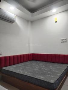 Bedroom Image of 350 Sq.ft 1 RK Studio for rent in Vijay Nagar Indore for Rs. 13999