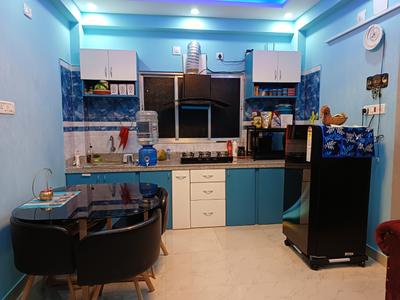 Kitchen Image of 1100 Sq.ft 2 BHK Apartment / Flat for sale in Rajarhat Kolkata for Rs. 4300000