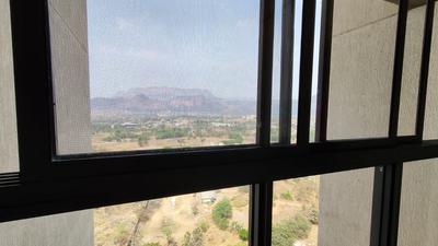 Balcony Image of 650 Sq.ft 1 BHK Apartment / Flat for rent in Shedung Navi Mumbai for Rs. 13000