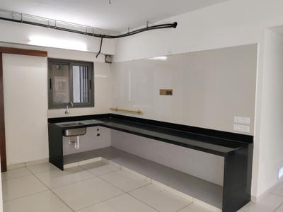 Kitchen Image of 1750 Sq.ft 3 BHK Apartment / Flat for sale in Rashmi Nivaasa, Shela Ahmedabad for Rs. 9500000