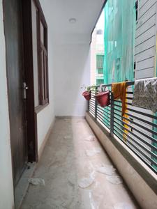 Bedroom Three Image of 1110 Sq.ft 3 BHK Apartment / Flat for sale in Mehrauli New Delhi for Rs. 8000000