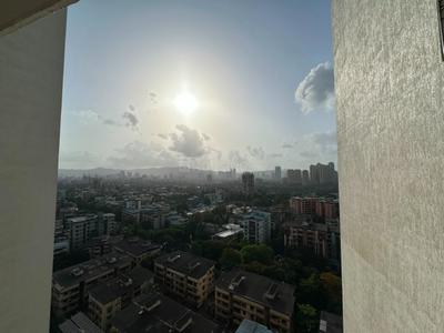Balcony Image of 657 Sq.ft 1 BHK Apartment / Flat for rent in Ashar Arize, Kalwa Thane for Rs. 30000