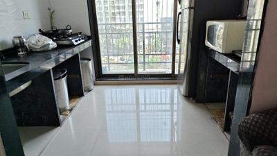 Kitchen Image of 1245 Sq.ft 2 BHK Apartment / Flat for rent in Gami Trixie, Ulwe Navi Mumbai for Rs. 43000