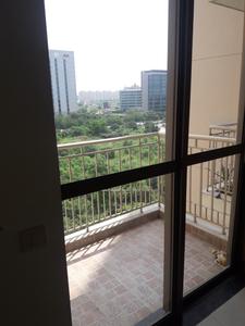 Balcony Image of 1800 Sq.ft 3 BHK Apartment / Flat for rent in Unitech Fresco, Sector 50 Gurgaon for Rs. 55000